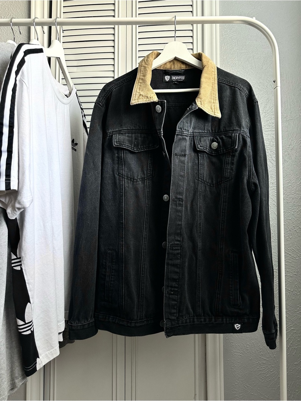 Men’s Black Denim Jacket